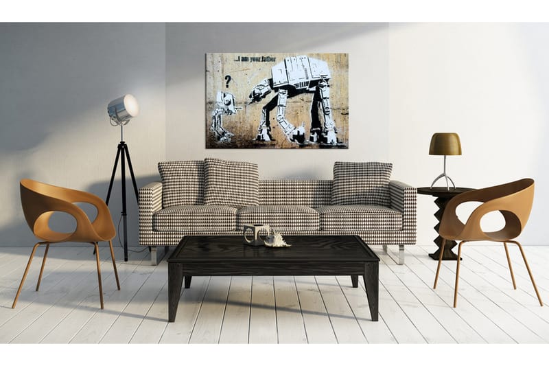 Tavla I Am Your Father by Banksy 120x80