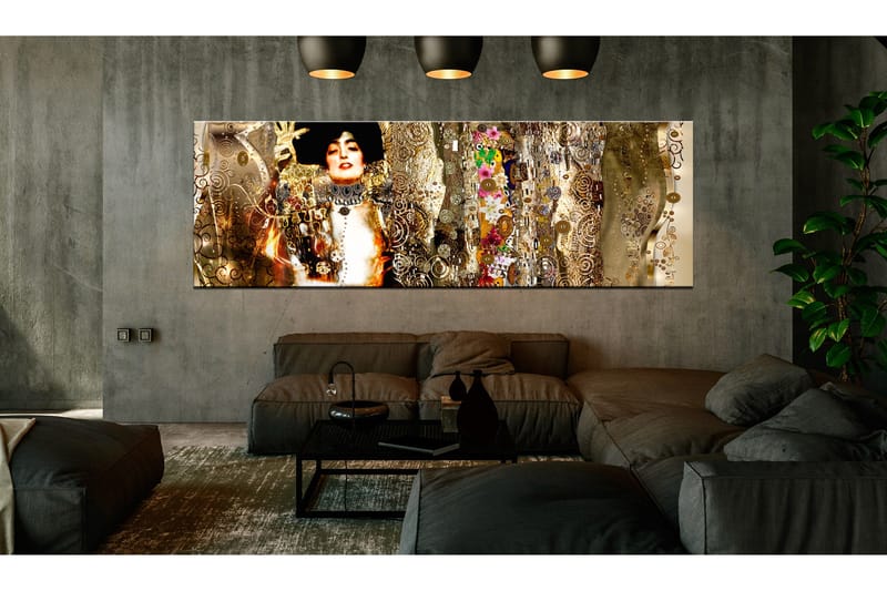 Tavla Judith And Flowers 1 Part Narrow VALUE_MISSING_3 120x40 - Inredning - Tavlor & posters - Canvastavla