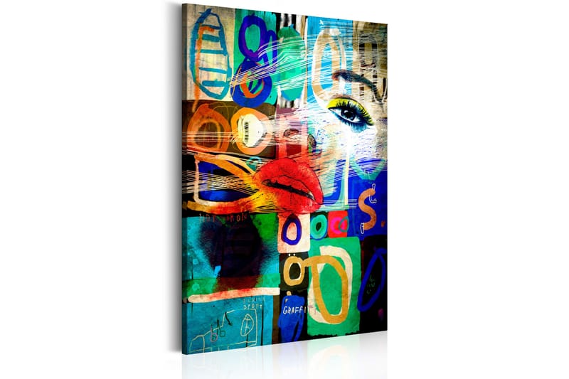 Tavla Kiss Of Modernity 40x60 - Artgeist sp. z o. o. - Canvastavla