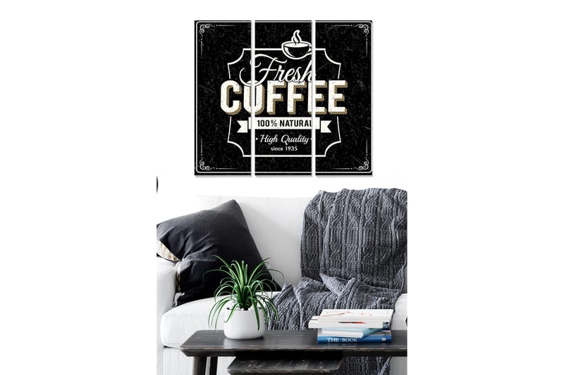 Tavla Kitchen 3-Pack Flerfärgad 20X50 - 20x50 cm - Inredning - Tavlor & posters - Canvastavla