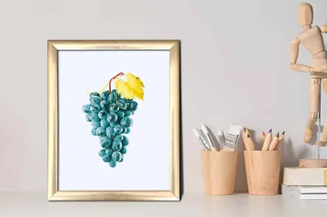 Tavla Kitchen med Ram Flerfärgad - 23,5x28,5 cm - Inredning - Tavlor & posters - Canvastavla