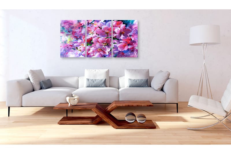 Tavla Lilac Flowers 120x60 - Artgeist sp. z o. o. - Canvastavla
