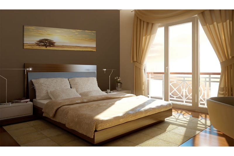 Tavla Lonely Tree On Savannah 135x45 cm - Inredning - Tavlor & posters - Canvastavla