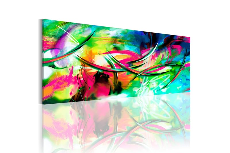 Tavla Madness Of Color 150x50 - Artgeist sp. z o. o. - Canvastavla