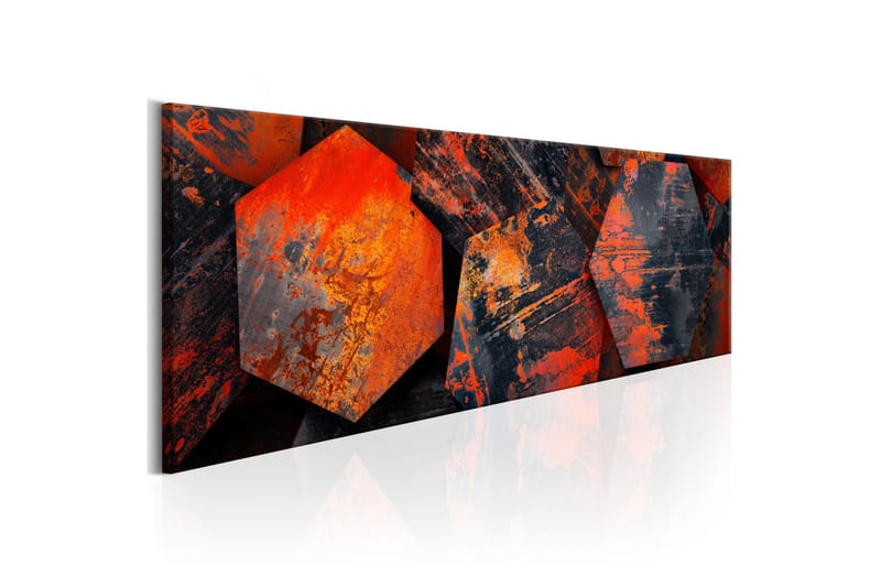 Tavla Magic of Hexagons 135x45 - Inredning - Tavlor & posters - Canvastavla