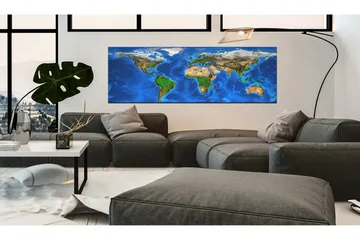 Tavla Magnificent World VALUE_MISSING_3 135x45 - Inredning - Tavlor & posters - Canvastavla