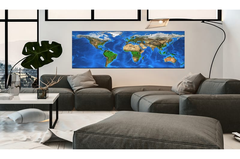 Tavla Magnificent World VALUE_MISSING_3 135x45 - Inredning - Tavlor & posters - Canvastavla