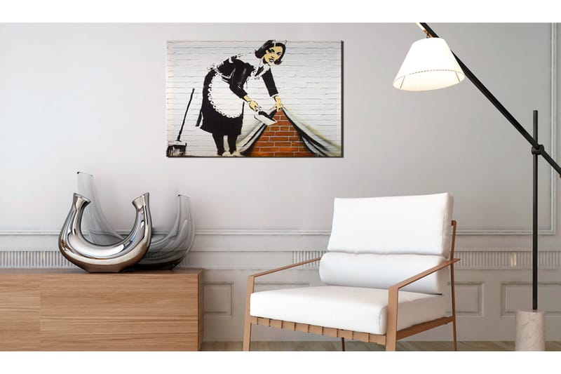 Tavla Maid in London by Banksy 120x80 VALUE_MISSING_1 - Inredning - Tavlor & posters - Canvastavla