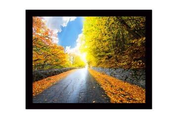 Tavla Med Ram Flerfärgad 41X56 - 41x56 cm - Inredning - Tavlor & posters - Canvastavla