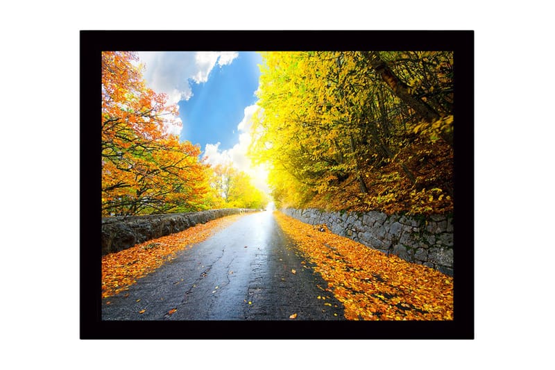 Tavla Med Ram Flerfärgad 41X56 - 41x56 cm - Inredning - Tavlor & posters - Canvastavla
