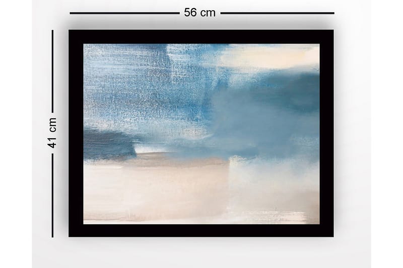 Tavla Med Ram Flerfärgad 41X56 - 41x56 cm - Inredning - Tavlor & posters - Canvastavla
