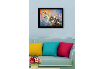 Tavla Med Ram Flerfärgad 41X56 - 41x56 cm - Inredning - Tavlor & posters - Canvastavla
