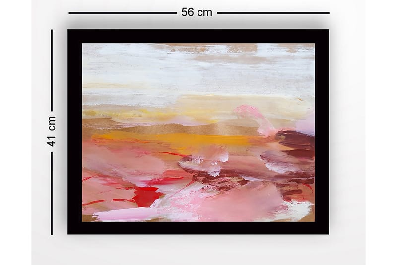Tavla Med Ram Flerfärgad 41X56 - 41x56 cm - Inredning - Tavlor & posters - Canvastavla