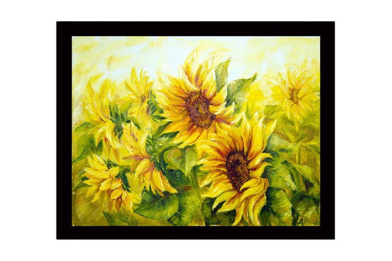 Tavla Med Ram Flerfärgad 41X56 - 41x56 cm - Inredning - Tavlor & posters - Canvastavla