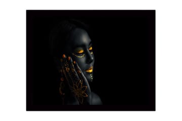 Tavla Med Ram Flerfärgad 41X56 - 41x56 cm - Inredning - Tavlor & posters - Canvastavla