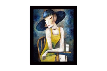 Tavla med Ram Flerfärgad - 41x56 cm - Inredning - Tavlor & posters - Canvastavla