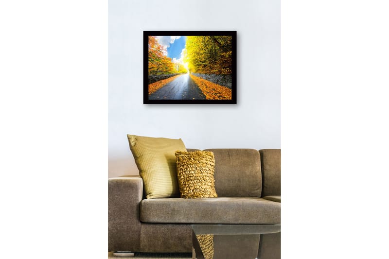 Tavla med Ram Flerfärgad - 41x56 cm - Inredning - Tavlor & posters - Canvastavla