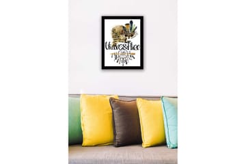 Tavla med Ram Flerfärgad - 41x56 cm - Inredning - Tavlor & posters - Canvastavla