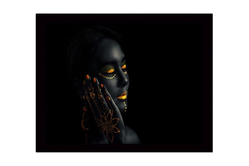 Tavla med Ram Flerfärgad - 41x56 cm - Inredning - Tavlor & posters - Canvastavla