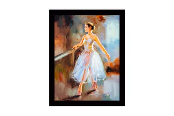 Tavla med Ram Flerfärgad - 41x56 cm - Inredning - Tavlor & posters - Canvastavla