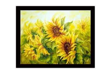 Tavla med Ram Flerfärgad - 41x56 cm - Inredning - Tavlor & posters - Canvastavla