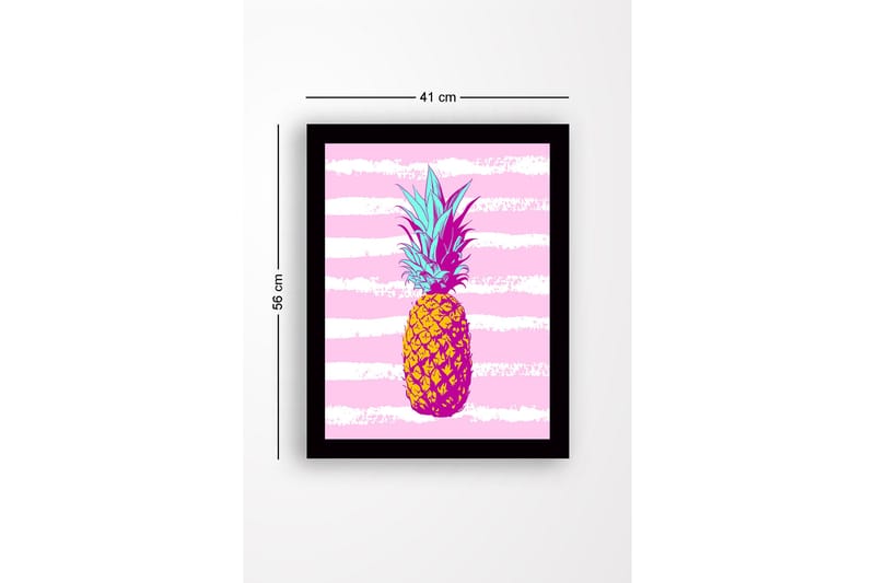 Tavla Med Ram Flerfärgad Flerfärgad - 41x56 cm - Inredning - Tavlor & posters - Canvastavla