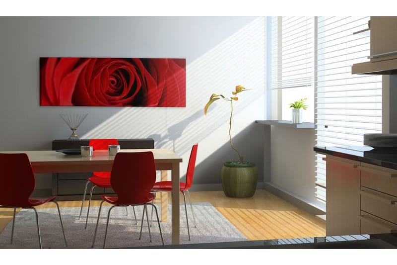 Tavla Midnight Rose 135x45 cm - Inredning - Tavlor & posters - Canvastavla