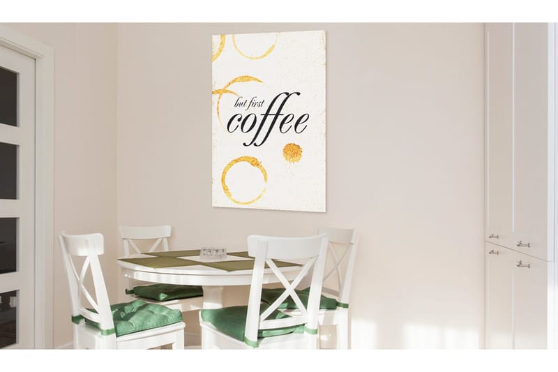 Tavla My Home: Coffee 80x120 cm - Inredning - Tavlor & posters - Canvastavla