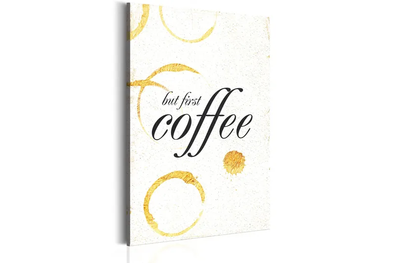 Tavla My Home: Coffee 80x120 cm