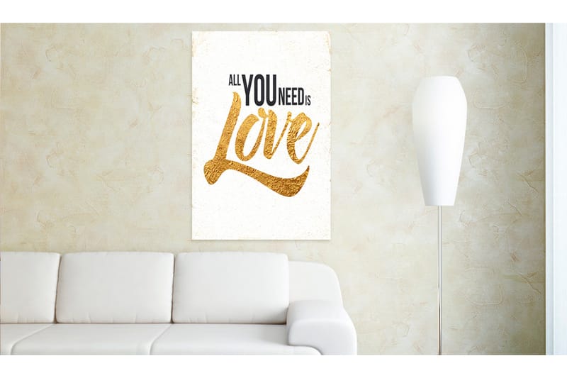 Tavla My Home: Love 80x120 cm - Inredning - Tavlor & posters - Canvastavla