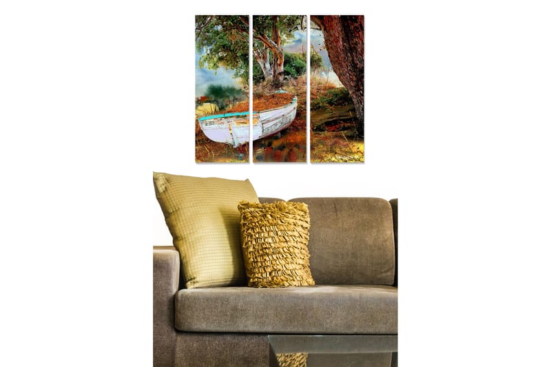 Tavla Nautical 3-Pack Flerfärgad 20X50 - 20x50 cm - Inredning - Tavlor & posters - Canvastavla