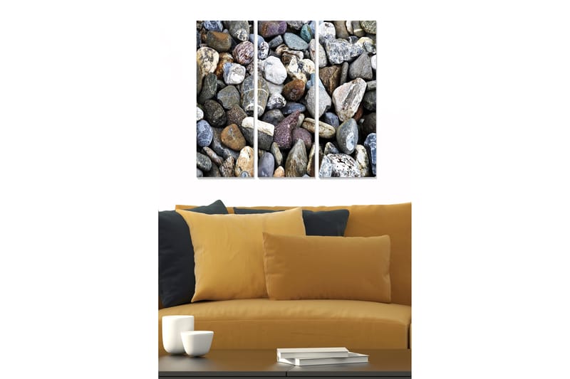 Tavla Nautical 3-Pack Flerfärgad 20X50 - 20x50 cm - Inredning - Tavlor & posters - Canvastavla