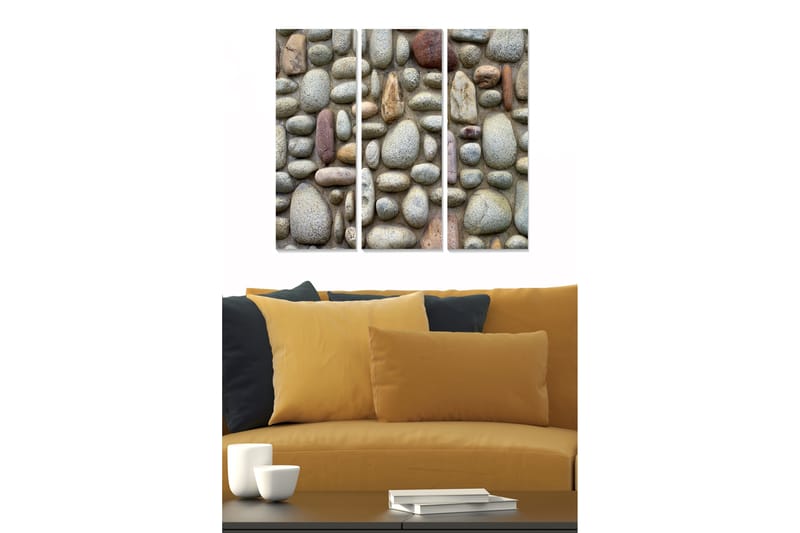 Tavla Nautical 3-Pack Flerfärgad 20X50 - 20x50 cm - Inredning - Tavlor & posters - Canvastavla