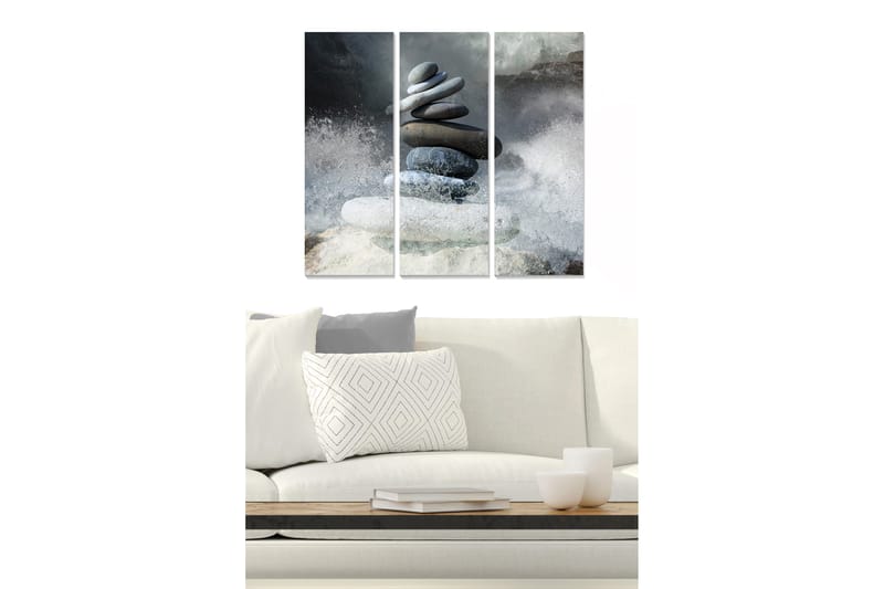 Tavla Nautical 3-pack Flerfärgad, 20x50 cm