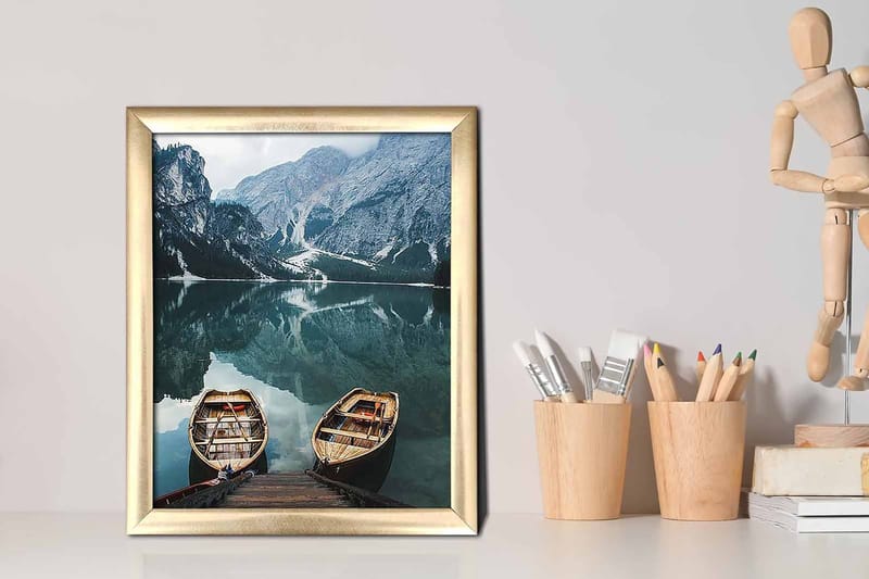 Tavla Nautical med Ram Flerfärgad - 23,5x28,5 cm - Inredning - Tavlor & posters - Canvastavla