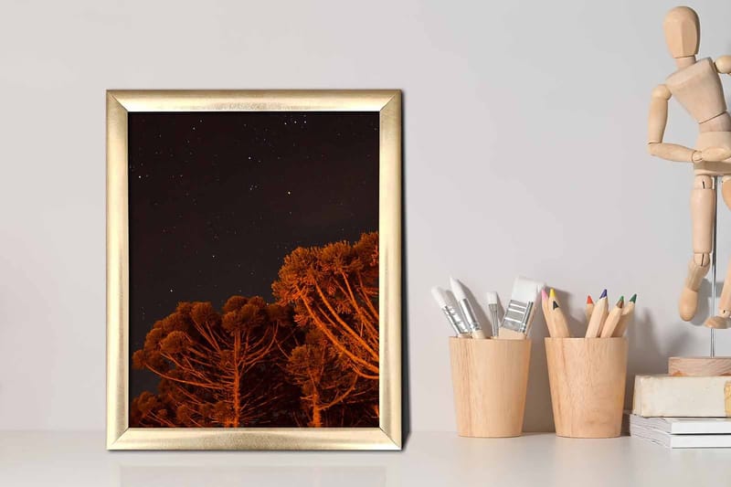 Tavla Nautical med Ram Flerfärgad - 23,5x28,5 cm - Inredning - Tavlor & posters - Canvastavla