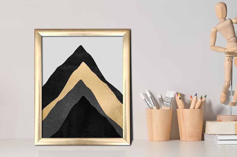 Tavla Nautical med Ram Flerfärgad - 23,5x28,5 cm - Inredning - Tavlor & posters - Canvastavla