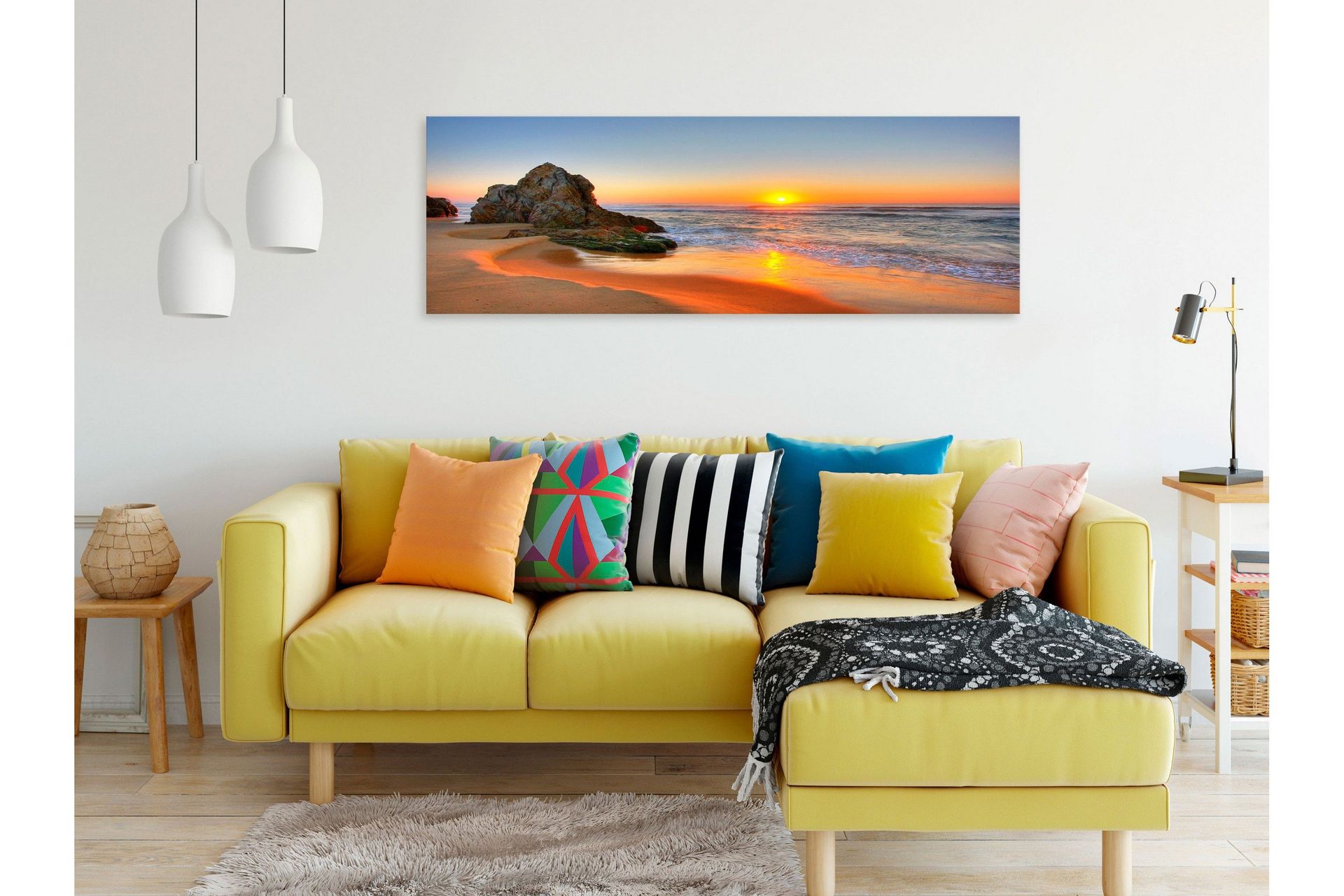 Tavla New Day (1 Part) Narrow 150x50 cm -