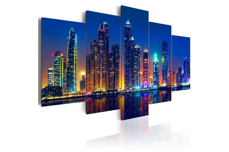 Tavla Nights In Dubai 200x100 - Artgeist sp. z o. o. - Canvastavla