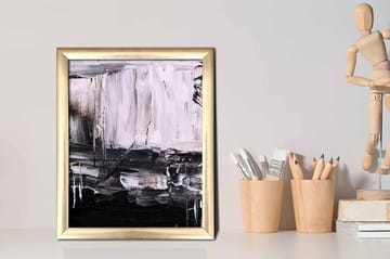 Tavla Notional med Ram Flerfärgad - 23,5x28,5 cm - Inredning - Tavlor & posters - Canvastavla