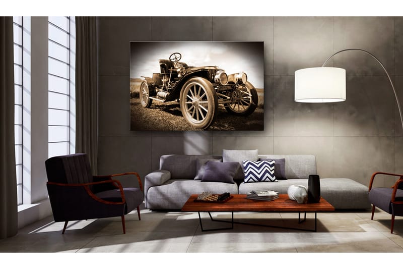 Tavla Retro Car 120x80 cm - Inredning - Tavlor & posters - Canvastavla