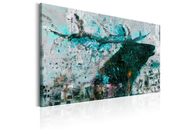Tavla Sapphire Deer 60x40 VALUE_MISSING_1 - Inredning - Tavlor & posters - Canvastavla