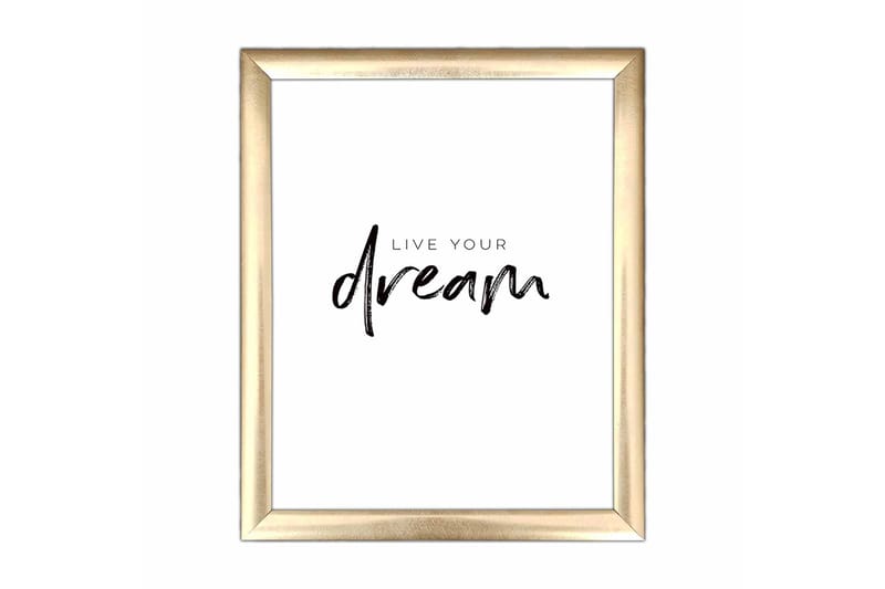 Tavla Sayings Med Ram Flerfärgad 23,5X28,5 - 23,5x28,5 cm - Inredning - Tavlor & posters - Canvastavla