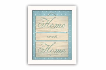 Tavla Sayings Med Ram Flerfärgad 23,5X28,5 - 23,5x28,5 cm - Inredning - Tavlor & posters - Canvastavla