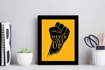Tavla Sayings Med Ram Flerfärgad 23,5X28,5 - 23,5x28,5 cm - Inredning - Tavlor & posters - Canvastavla