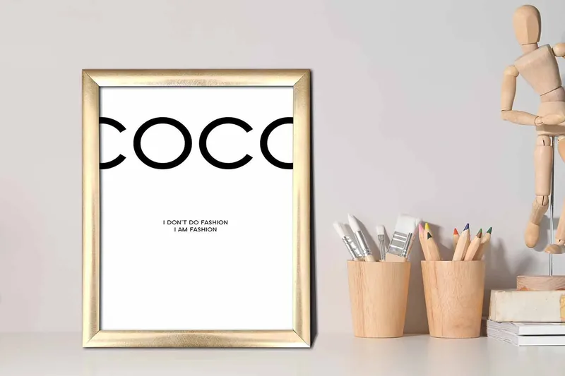 Tavla Sayings med Ram Flerfärgad - 23,5x28,5 cm - Inredning - Tavlor & posters - Canvastavla