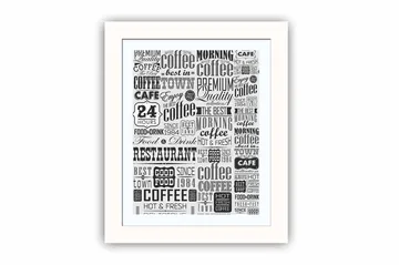 Tavla Sayings med Ram Flerfärgad - 23,5x28,5 cm - Inredning - Tavlor & posters - Canvastavla
