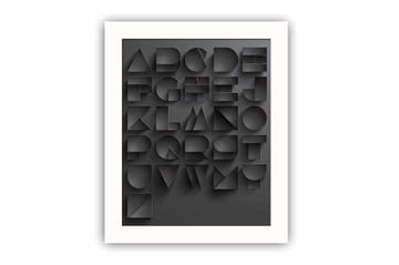 Tavla Sayings med Ram Flerfärgad - 23,5x28,5 cm - Inredning - Tavlor & posters - Canvastavla