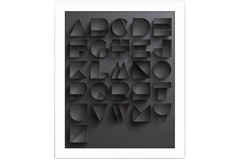 Tavla Sayings med Ram Flerfärgad - 23,5x28,5 cm - Inredning - Tavlor & posters - Canvastavla