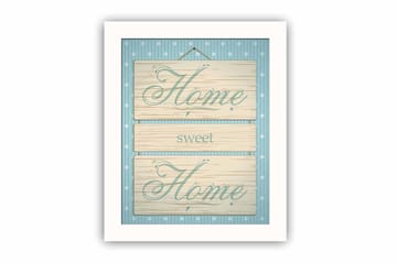 Tavla Sayings med Ram Flerfärgad - 23,5x28,5 cm - Inredning - Tavlor & posters - Canvastavla